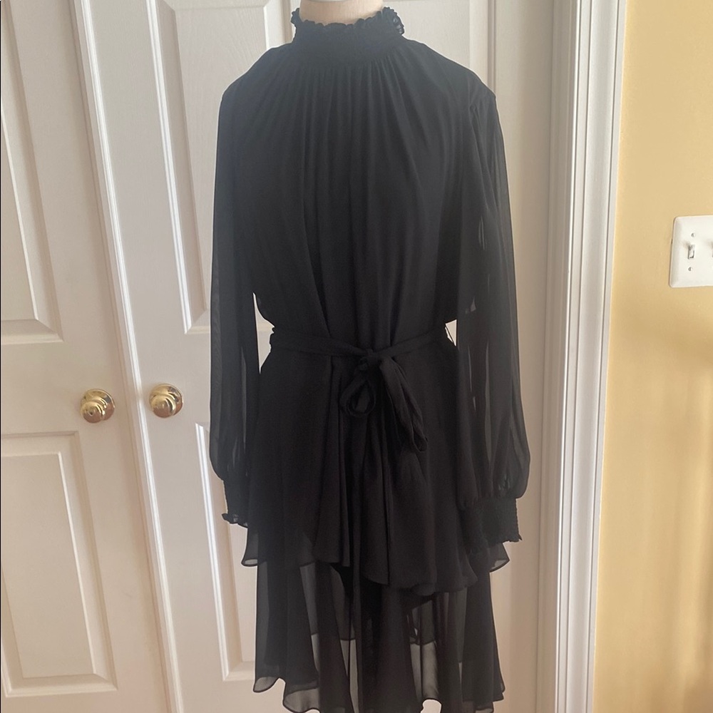 Alex Marie Black Dress Rosalia plus new with tags size 16
